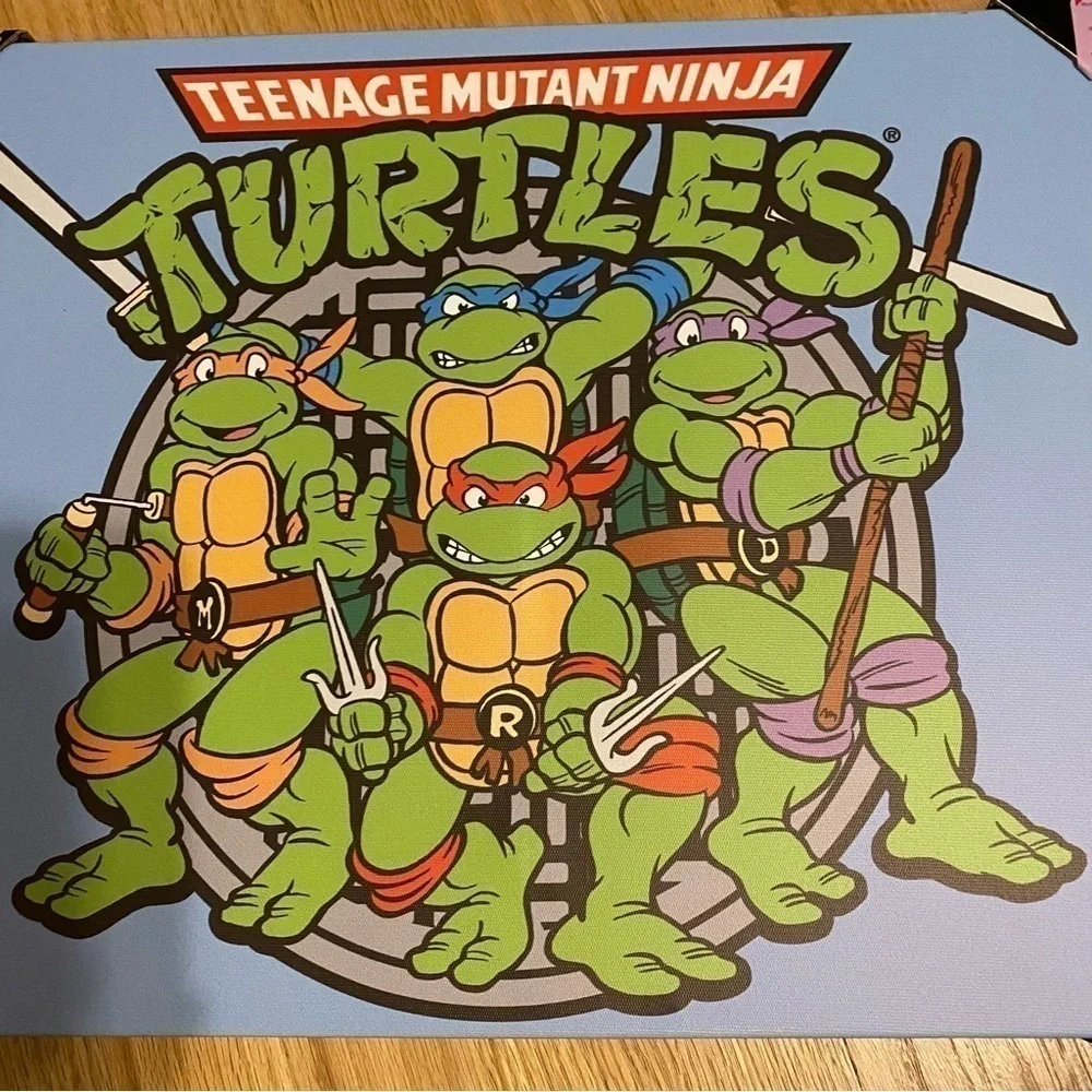 Teenage Mutant Ninja Turtles Wall Canvas Hanging Picture Decor NEW